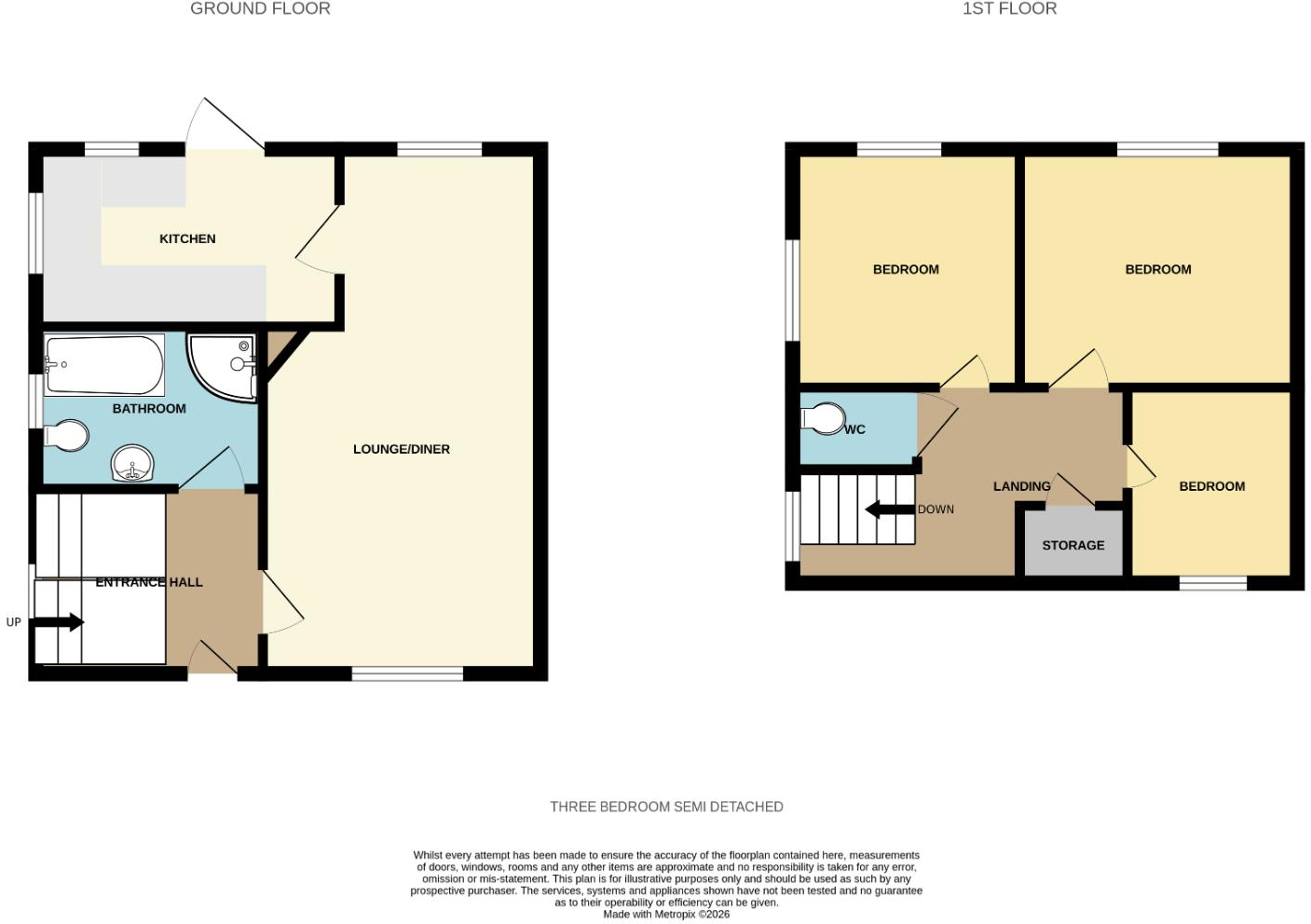 Wheelock Drive, Winsford floorplan
