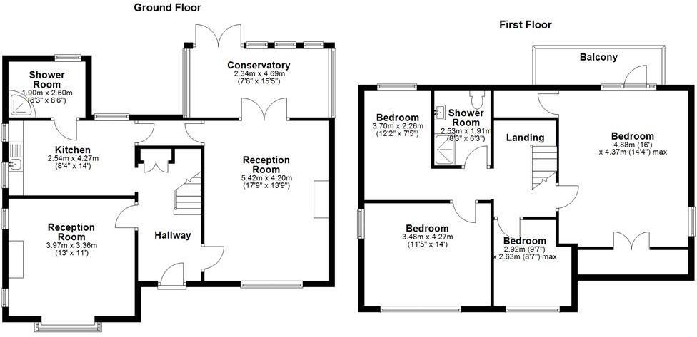 Coniston Road, Morecambe floorplan