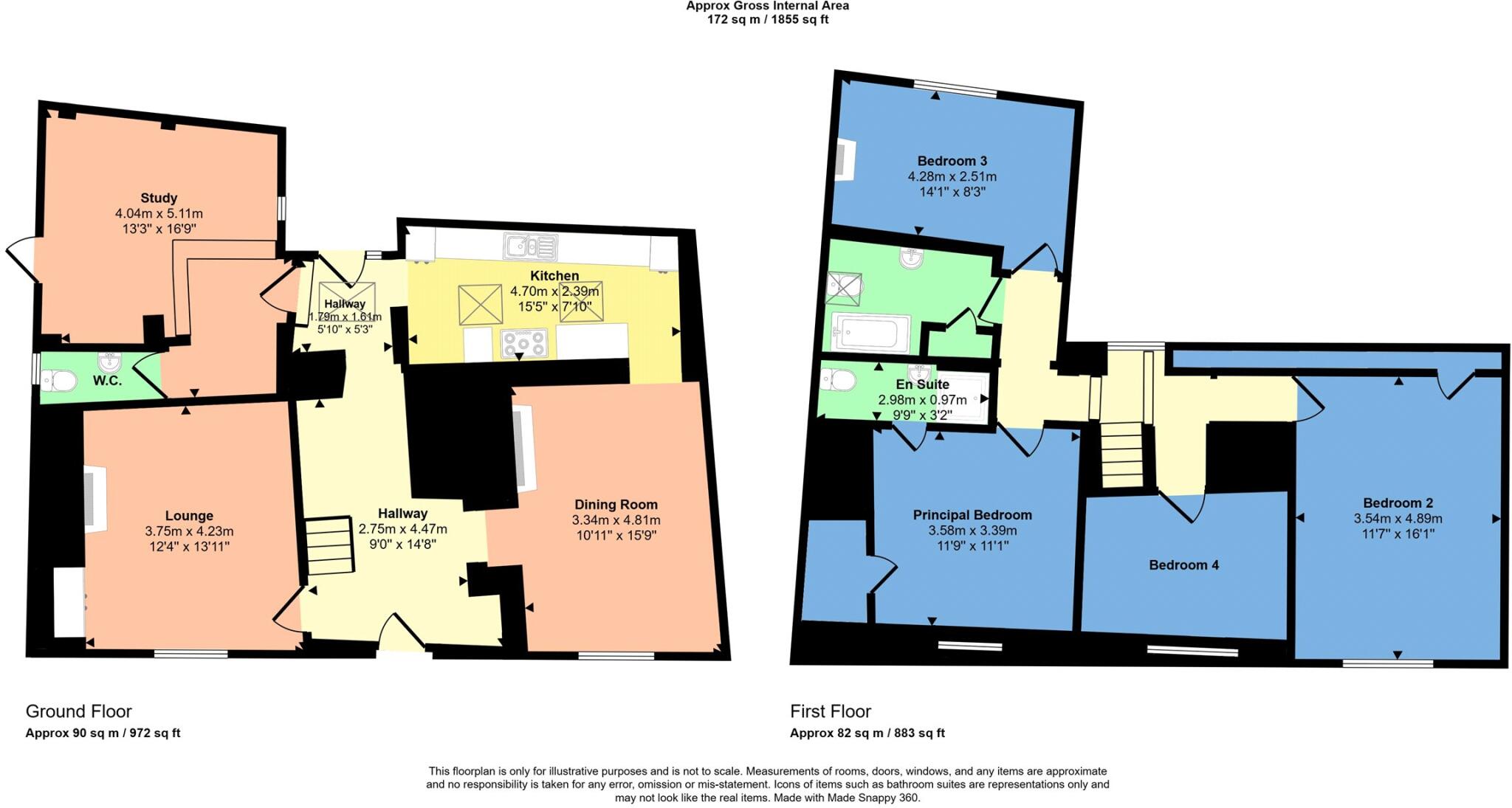 Holcombe Rogus, Wellington, Devon, TA21 floorplan