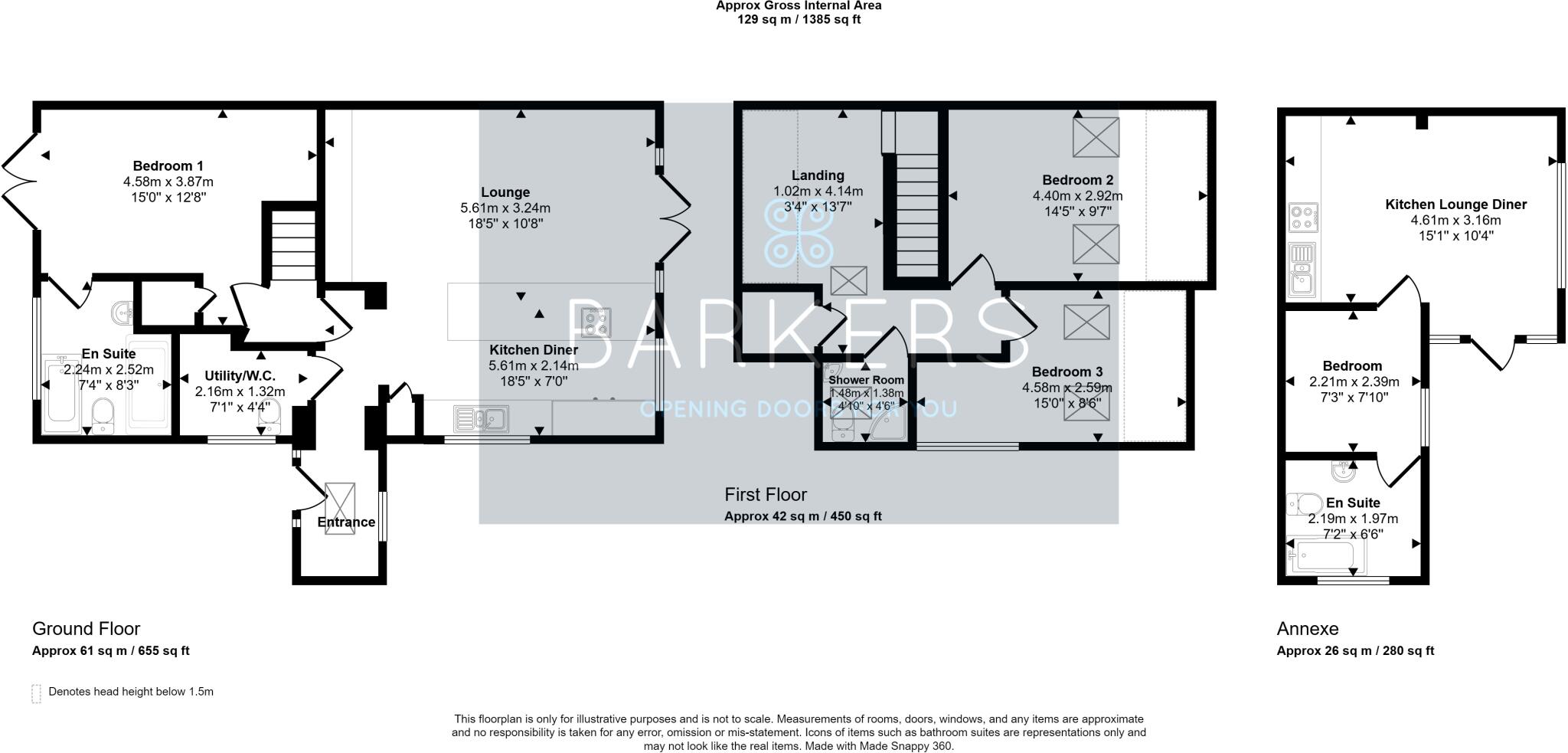 Lincoln Grove, Liversedge floorplan
