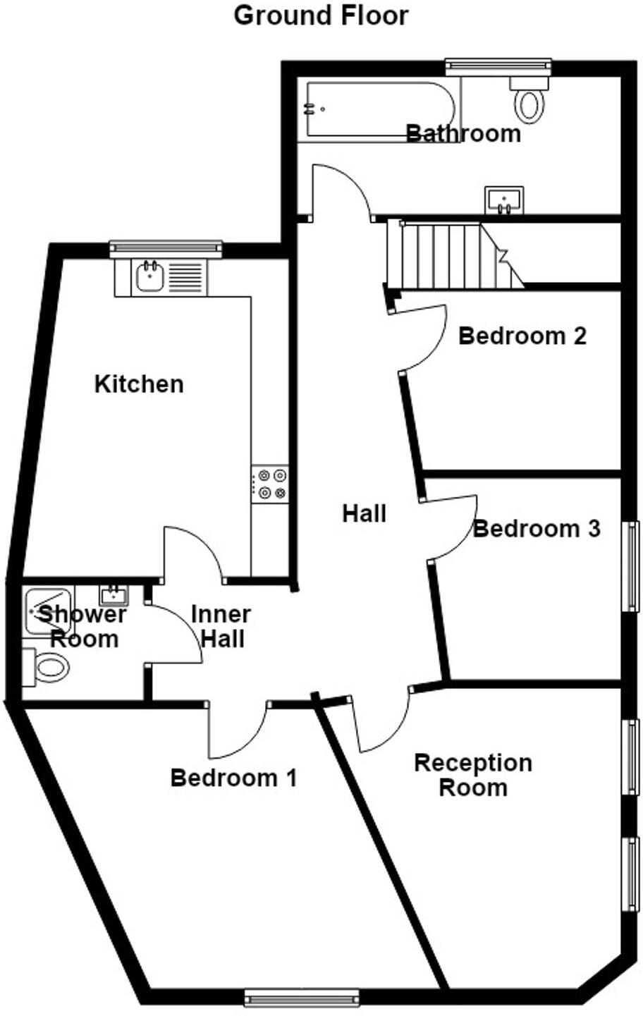 Whitworth Road, Rochdale, OL12 floorplan