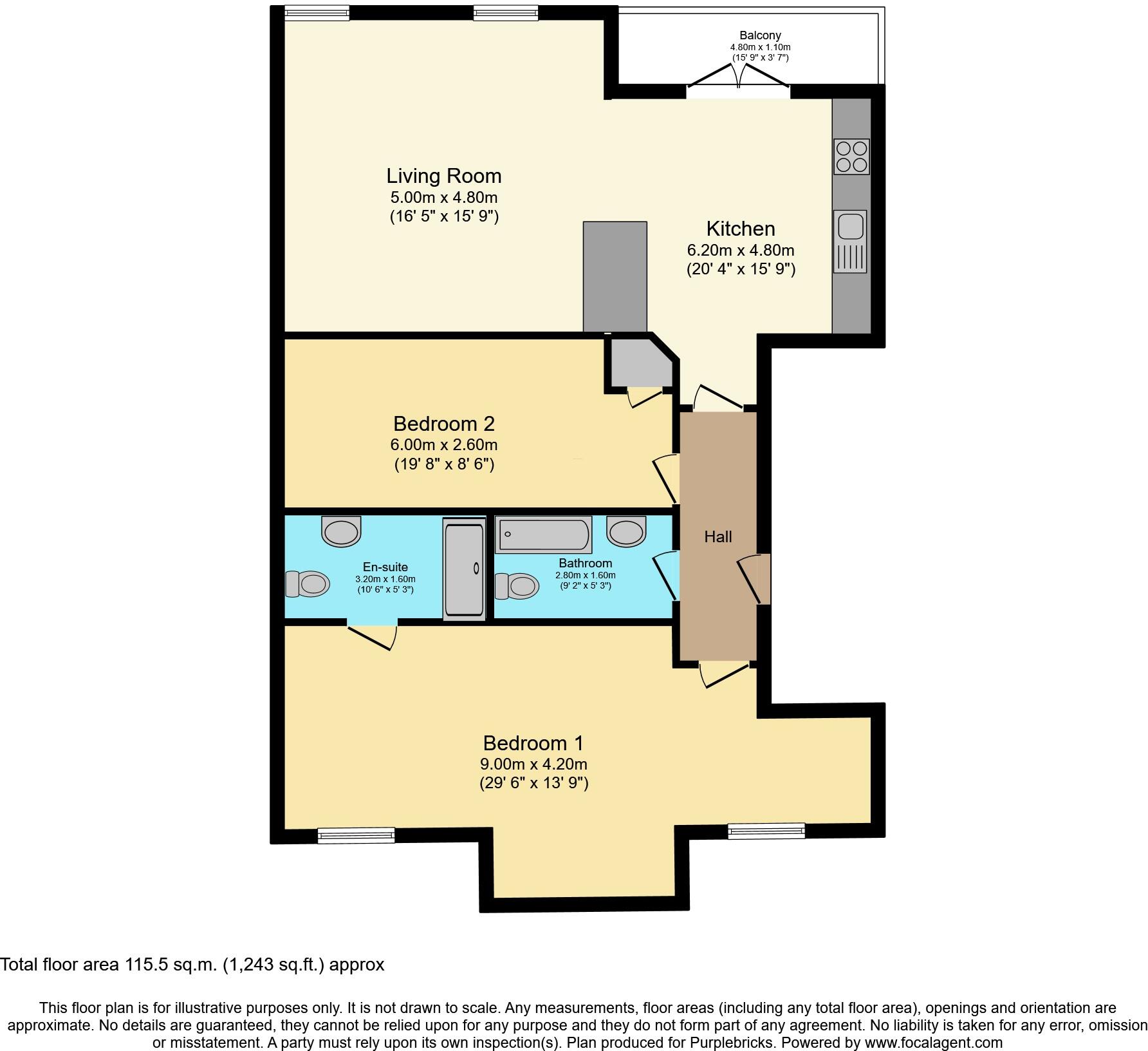 195 King Street, Dukinfield, SK16 floorplan
