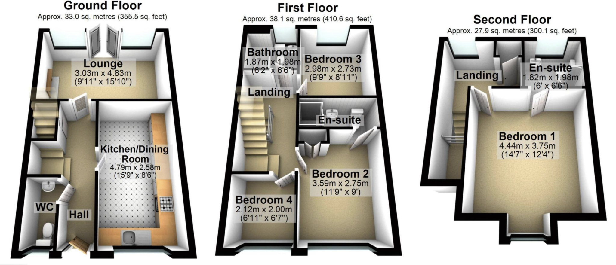 Chapel House Mews, Lowton, Wigan floorplan