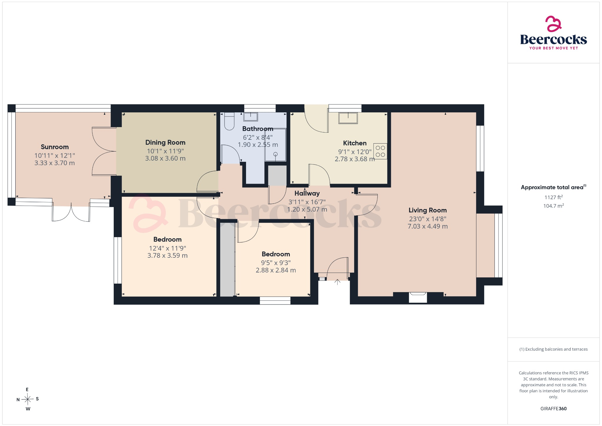 The Woodlands, Hedon, Hull, East Riding of Yorkshire, HU12 8PT floorplan