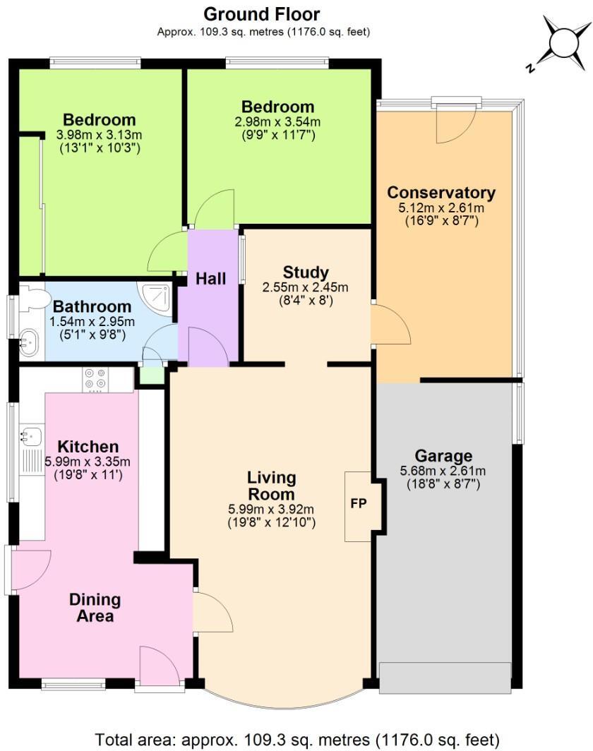 Meadow Drive, Keyworth, Nottingham floorplan
