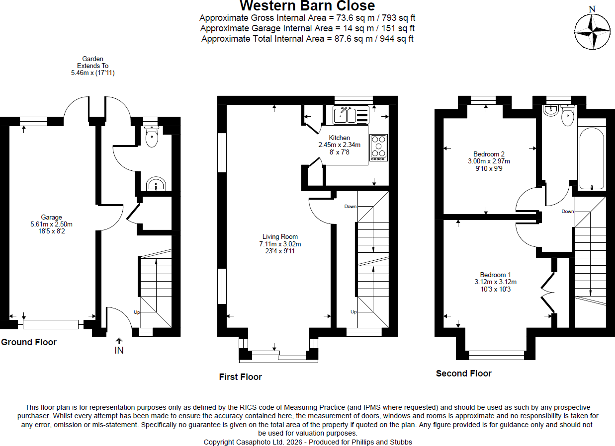 Western Barn Close, Rye, East Sussex floorplan