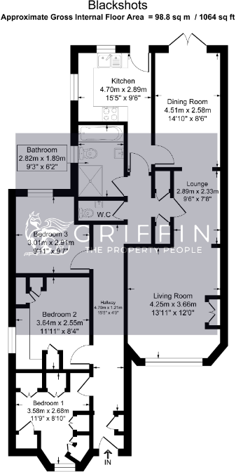 Blackshots Lane, Grays, RM16 floorplan