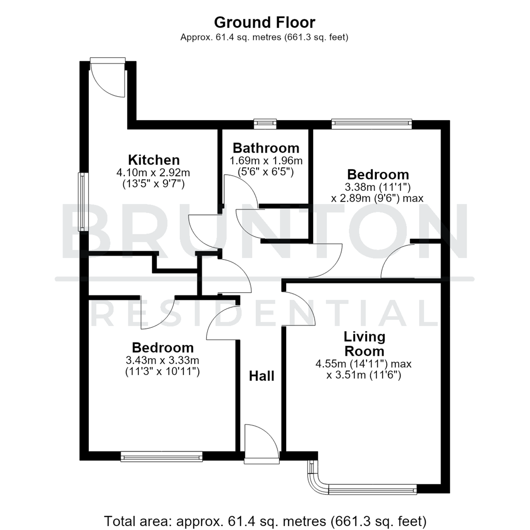 Broadway West, Gosforth, NE3 floorplan