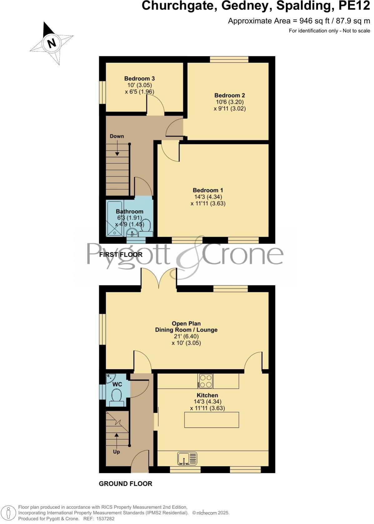 Churchgate, Gedney, Spalding, Lincolnshire, PE12 floorplan