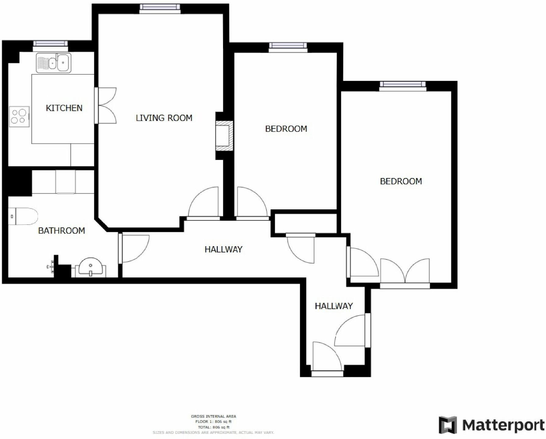 Harold Road, Margate floorplan
