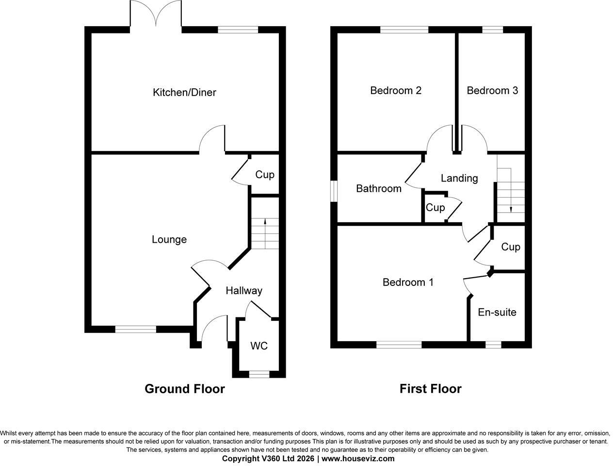 North Burn Close, Stockton-On-Tees TS18 2QJ floorplan