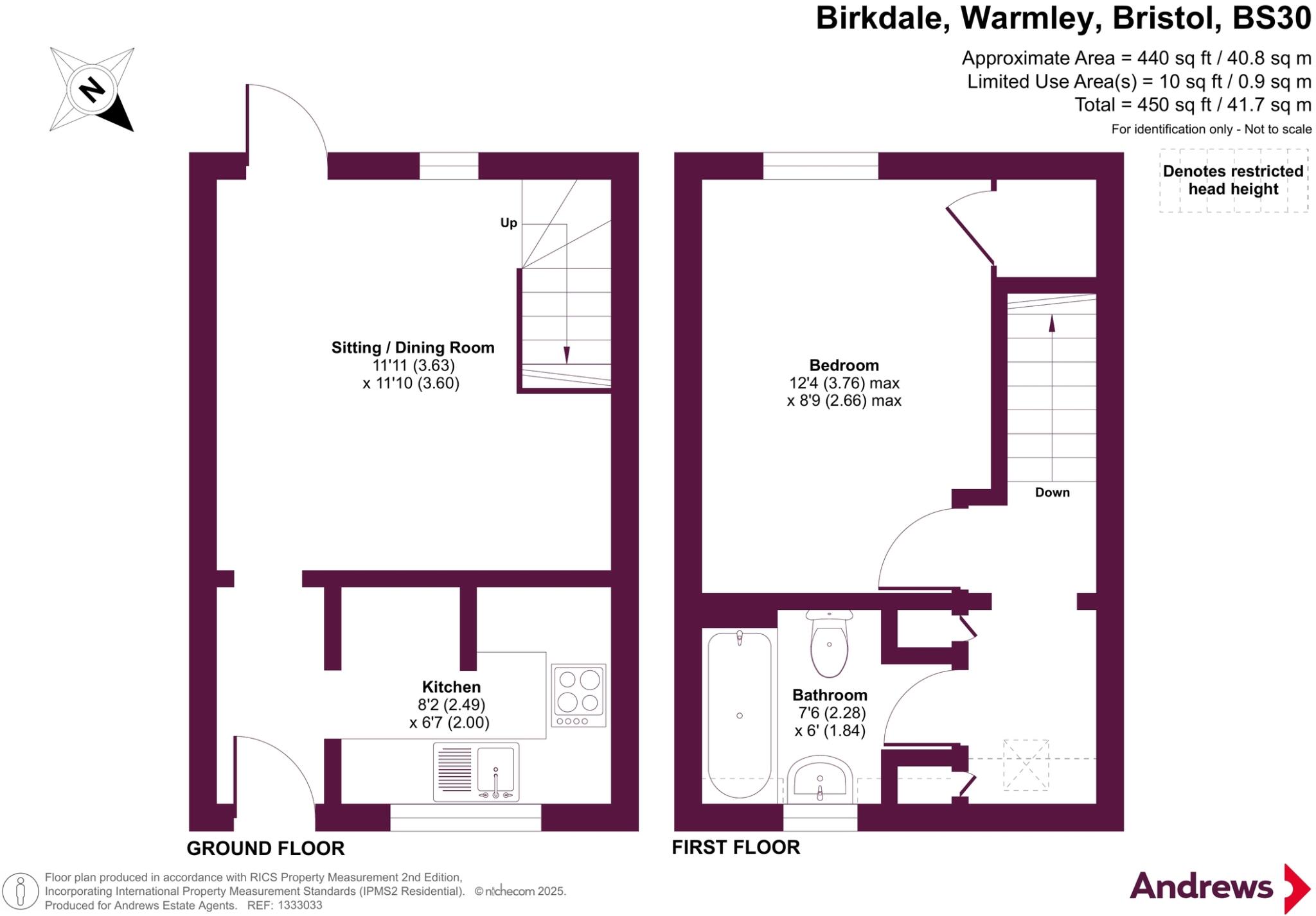 Birkdale, Warmley, Bristol, Gloucestershire, BS30 floorplan