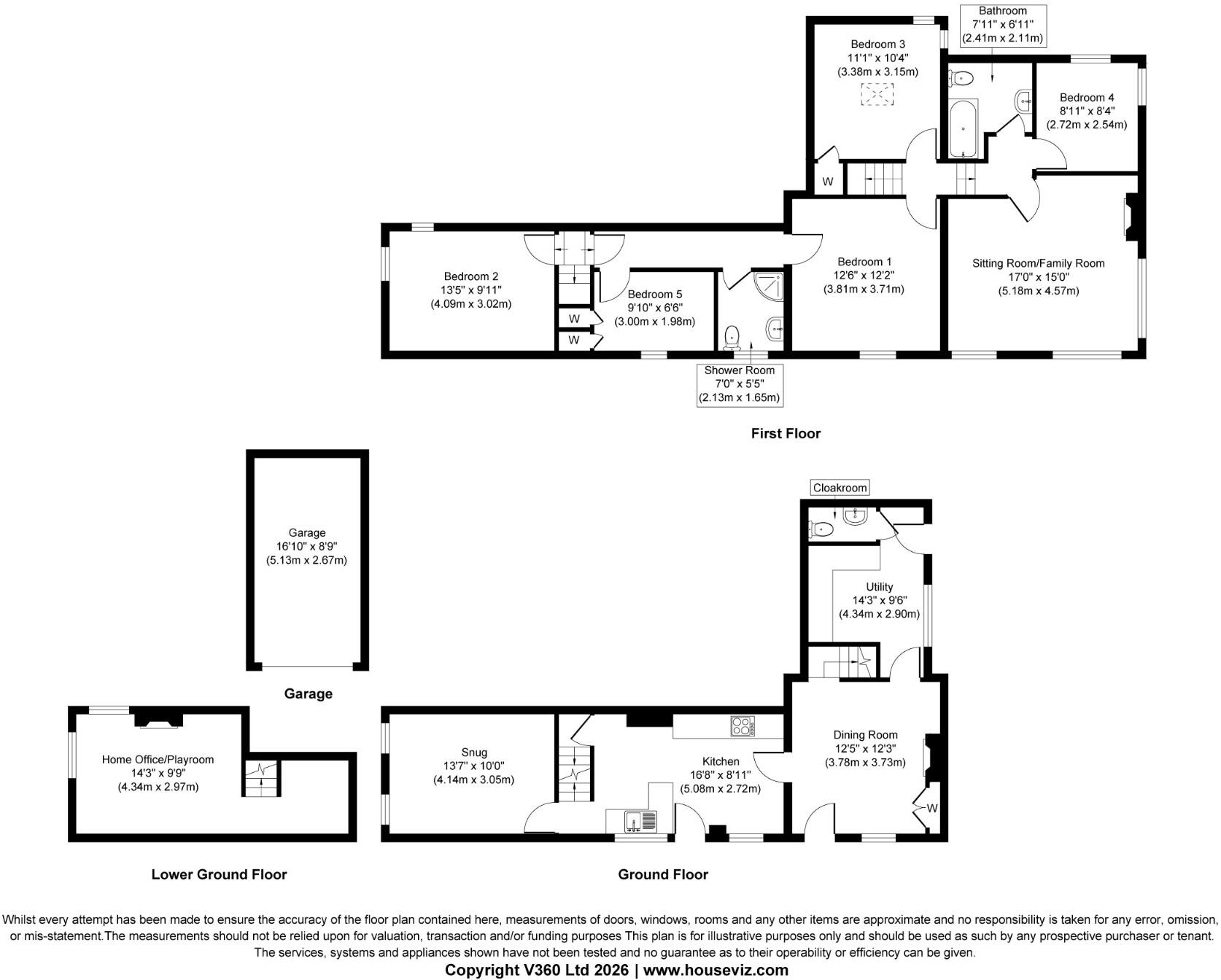 1 & 3 Napier Street, Cononley BD20 8NP floorplan