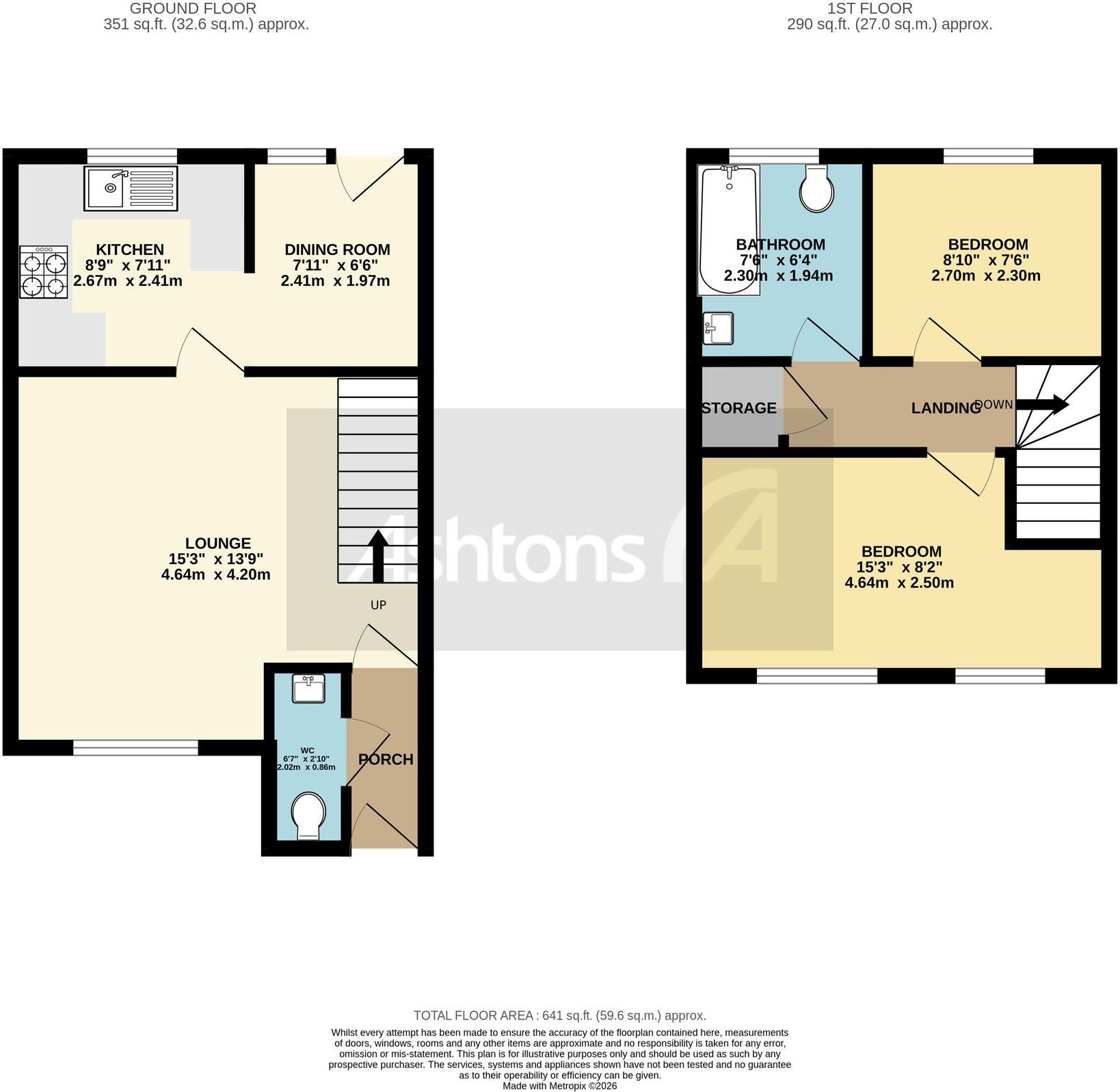 Viscount Road, Padgate, WA2 floorplan