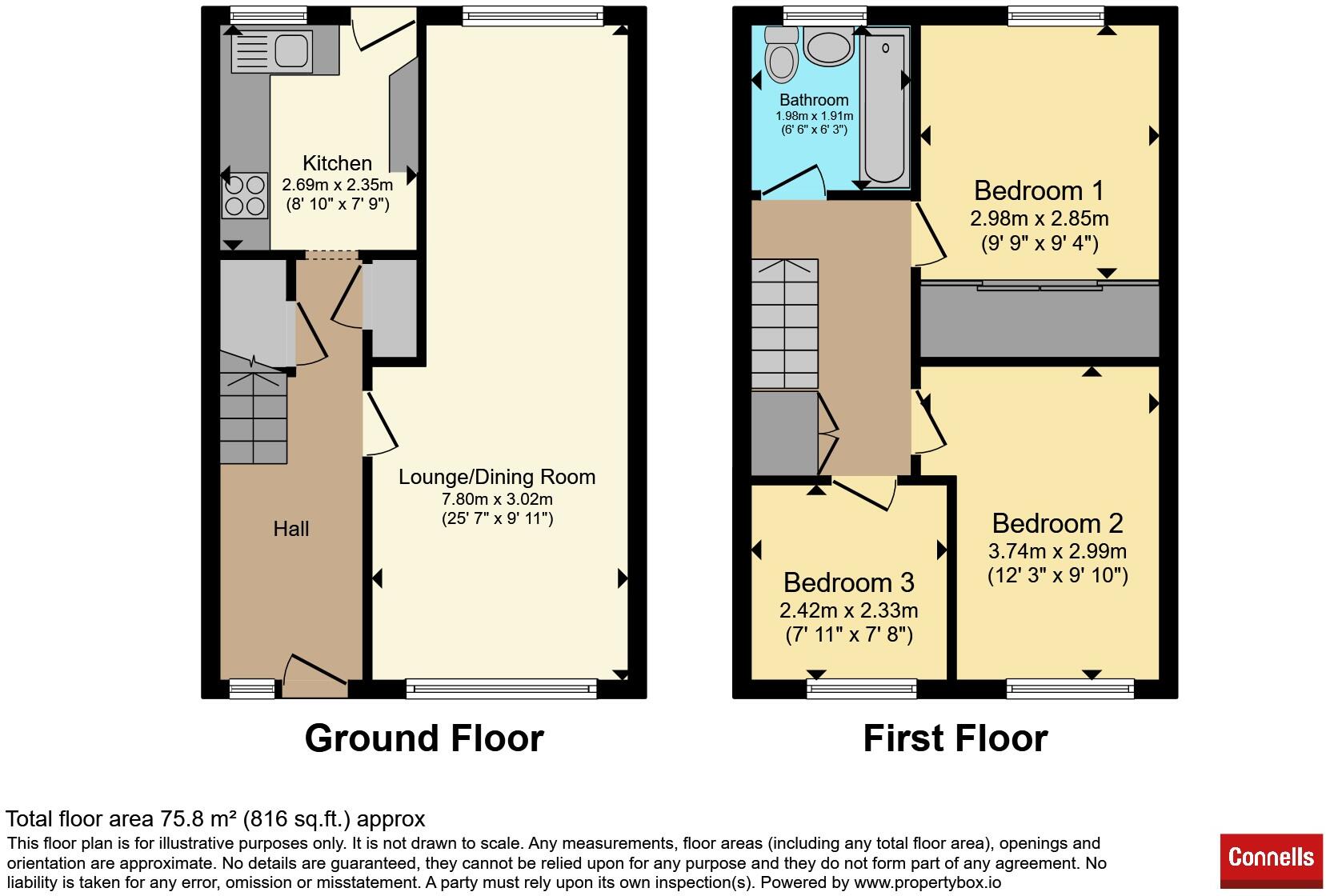 Folly Close, Hitchin floorplan