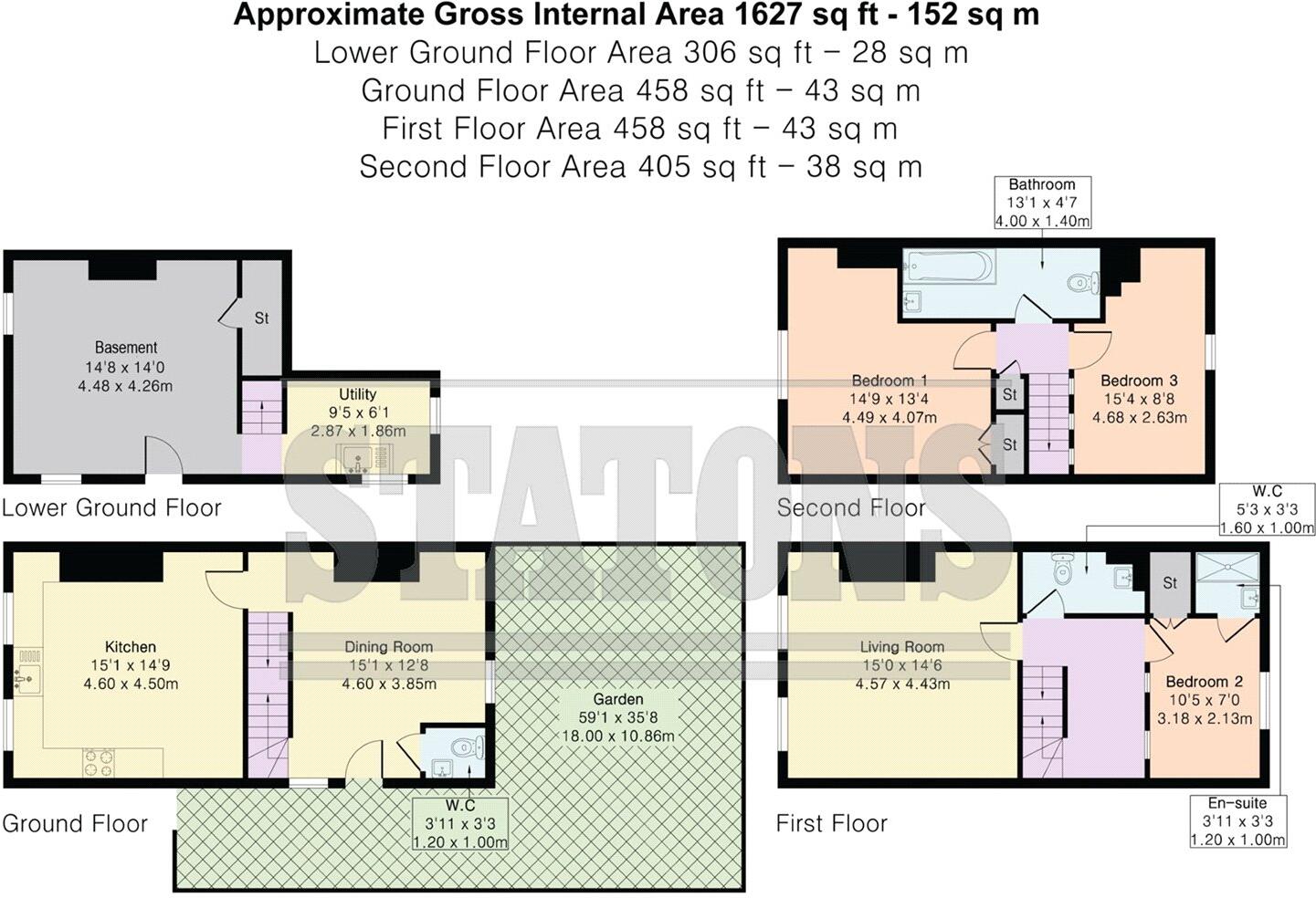 Croft Mews, Woodside Park, London, N12 floorplan