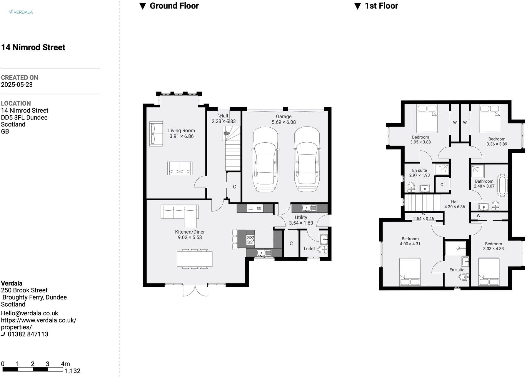 14 Nimrod Street, Broughty Ferry, DD5 3FL floorplan