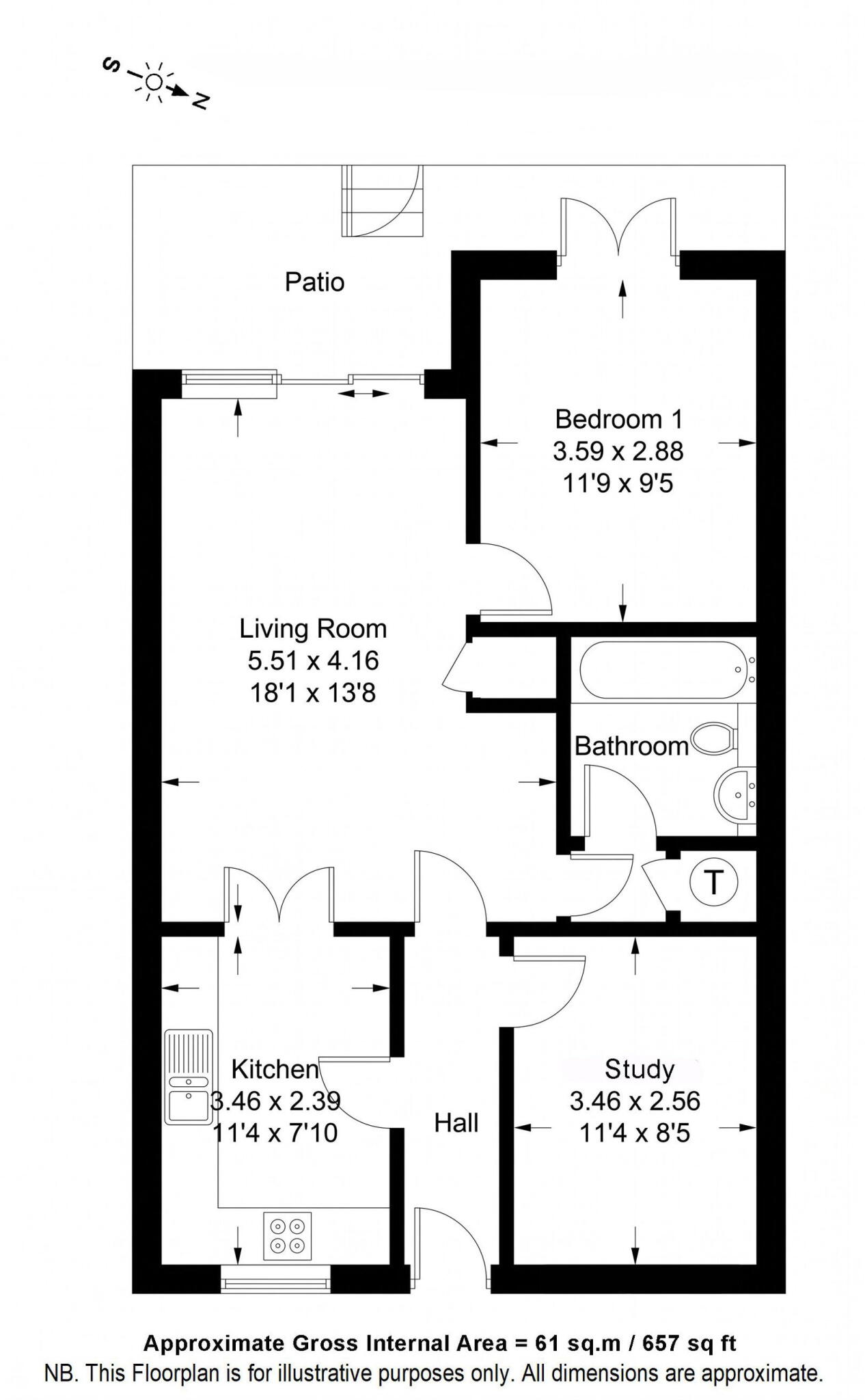 Salt Quay Moorings, Embankment Road, Kingsbridge floorplan