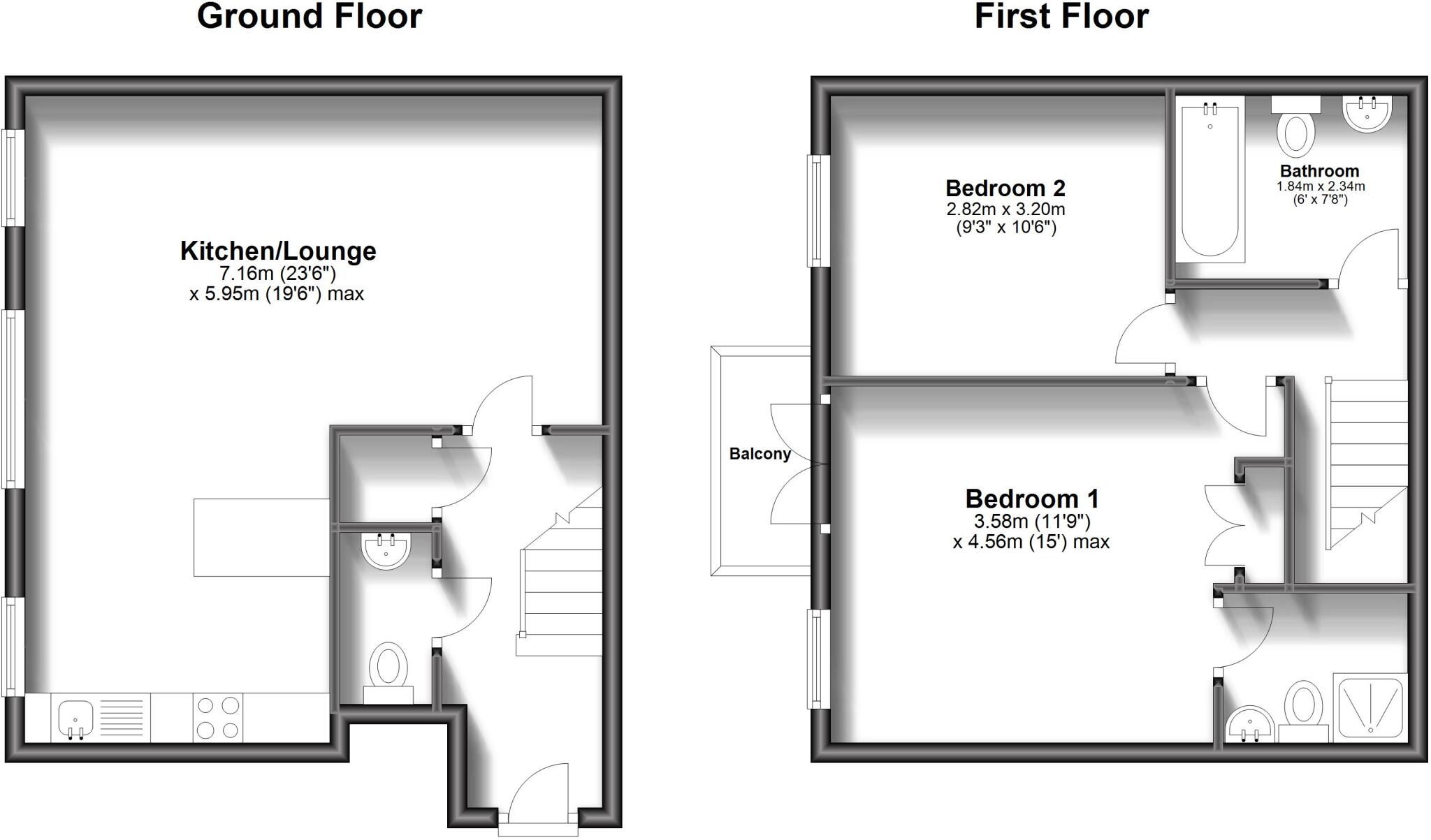 Medway Wharf Road Tonbridge TN9 floorplan