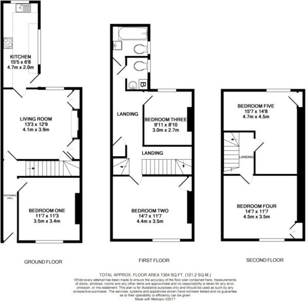 Cromwell Street, Nottingham, Nottinghamshire, NG7 floorplan