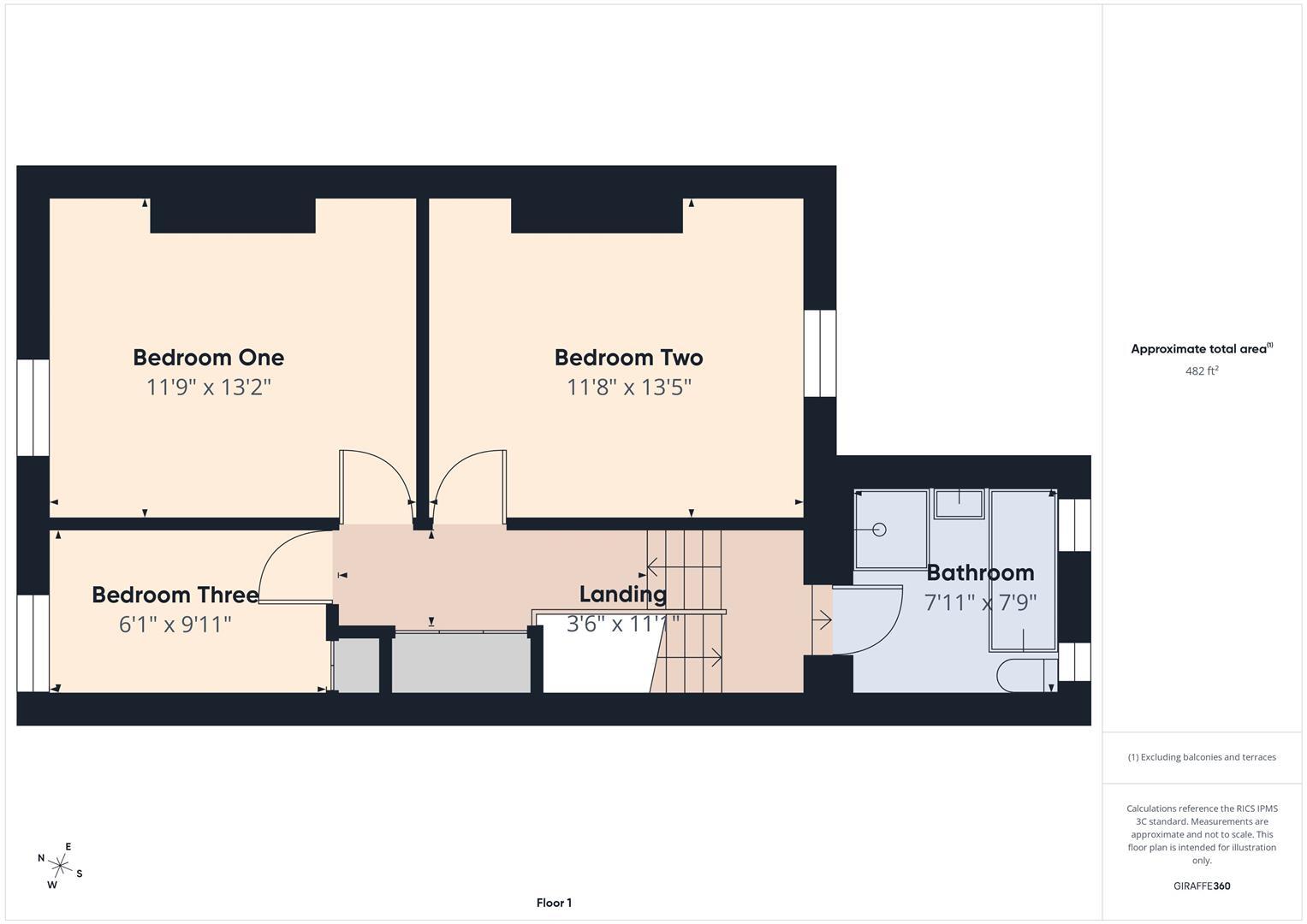 Beech Grove, Whitley Bay floorplan