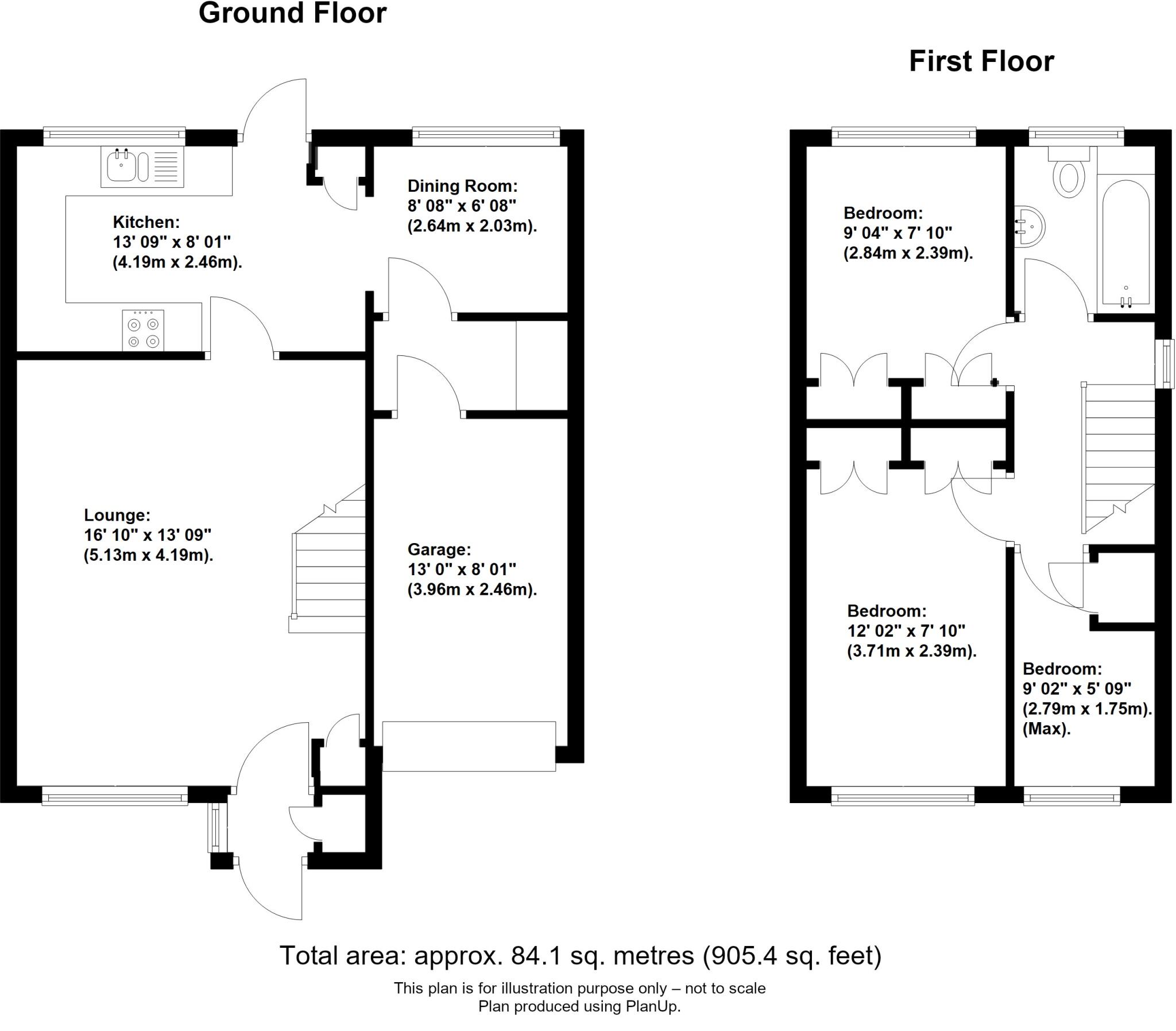 Brantwood Way, Orpington floorplan