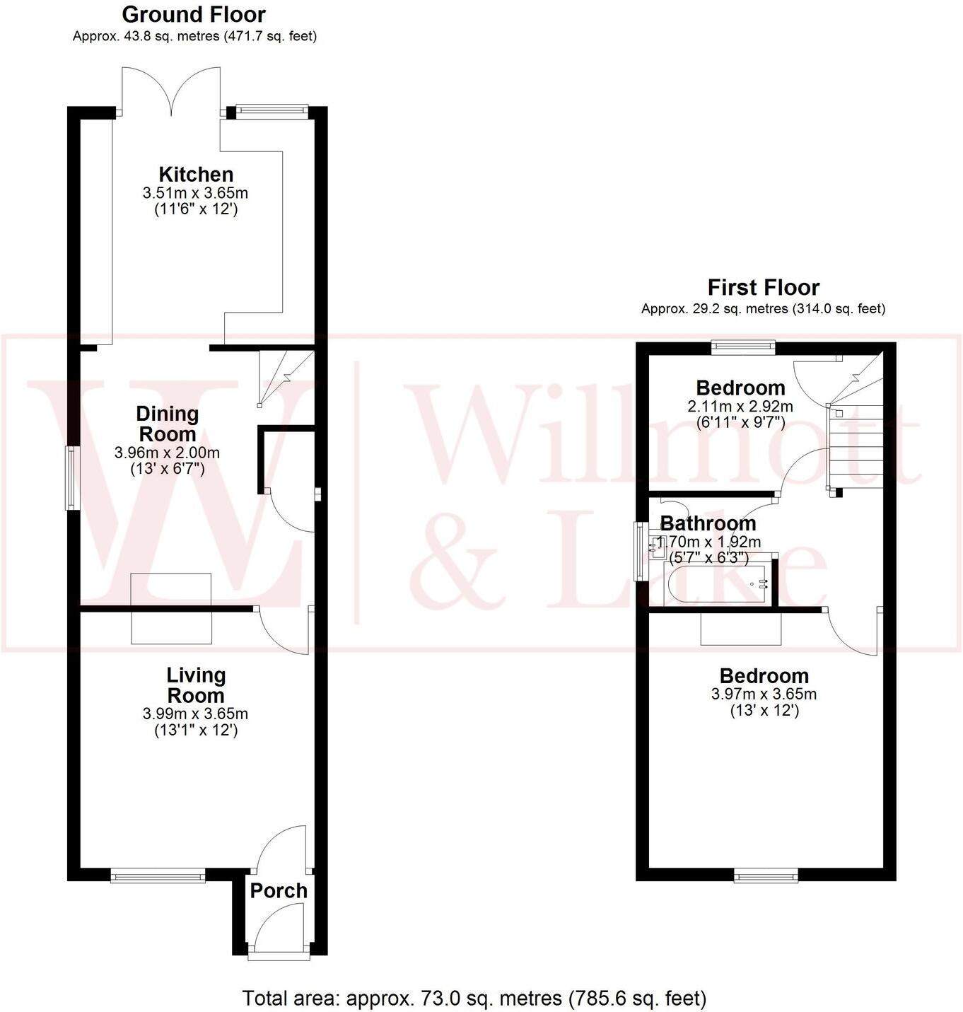 Cambridge Road, Sawbridgeworth, CM21 floorplan