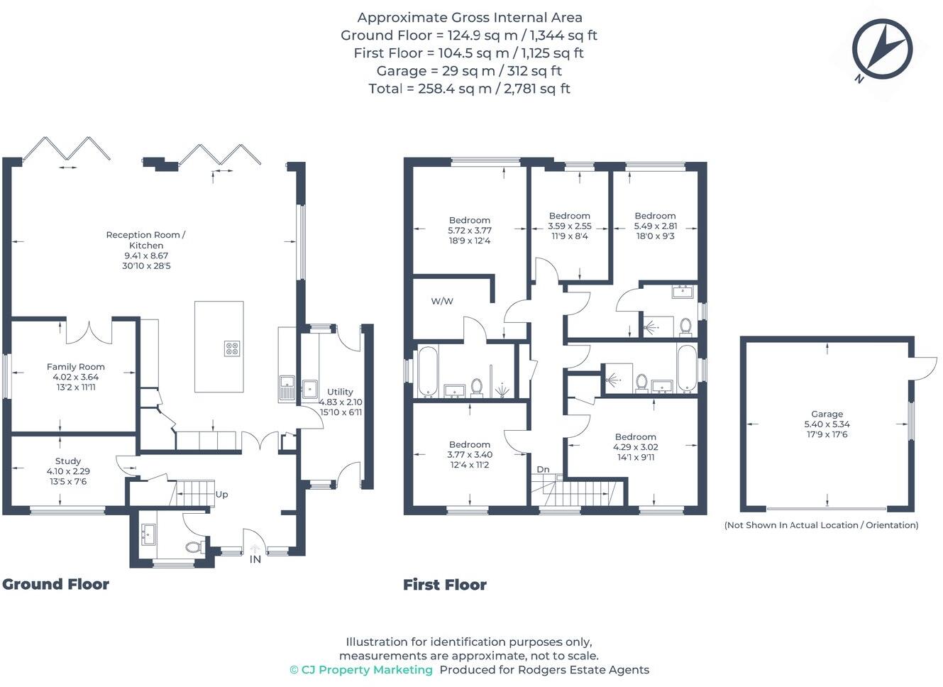 Highlands Lane, Chalfont St Peter, SL9 floorplan