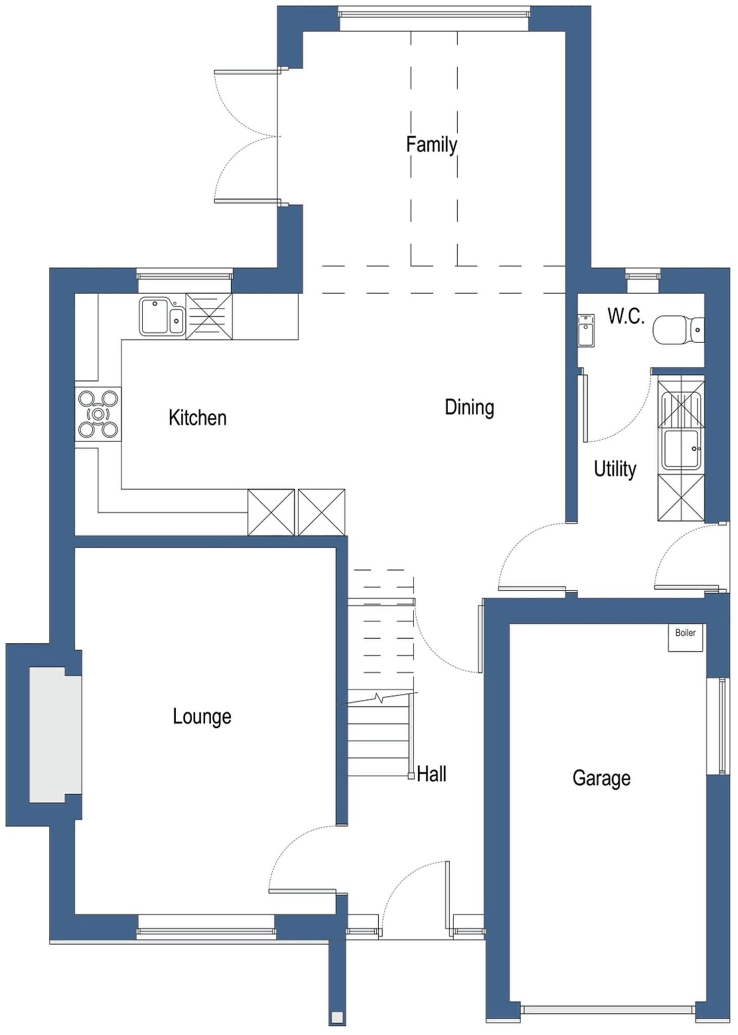 Plot 20 - Chariot Way, Winterton, North Lincolnshire, DN15 floorplan