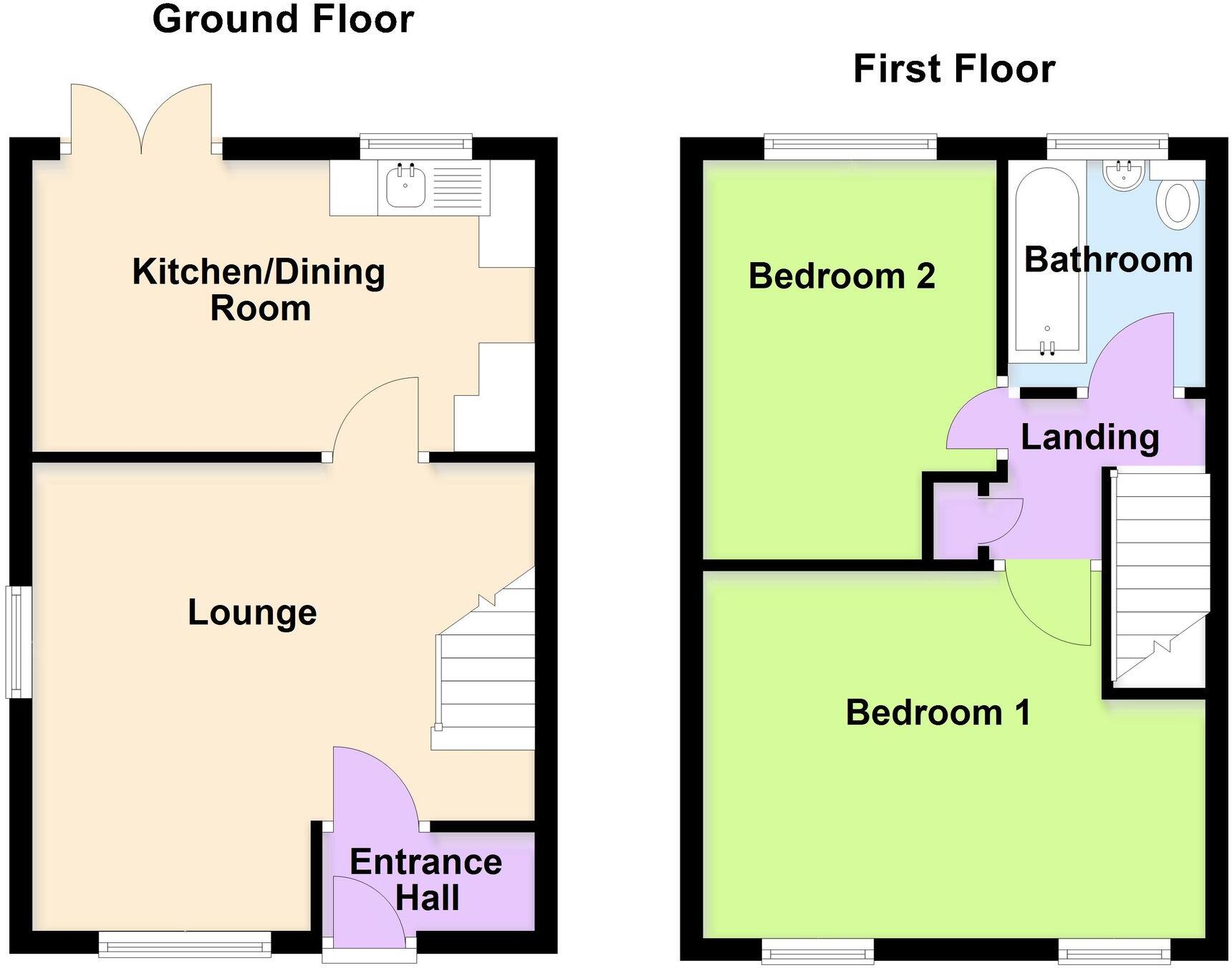 Fern Close, Thurnby, LE7 floorplan