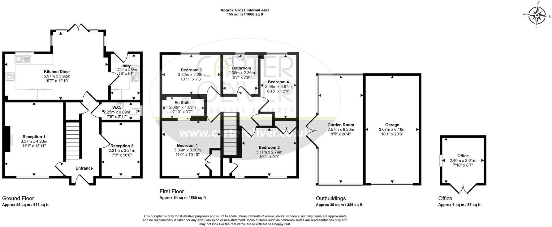Poppy Road, Lutterworth, LE17 floorplan