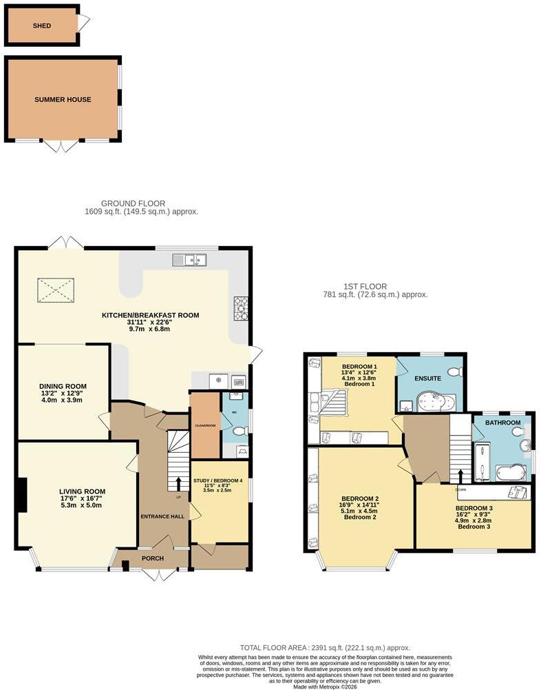 Palmer Avenue, Cheam, Sutton floorplan