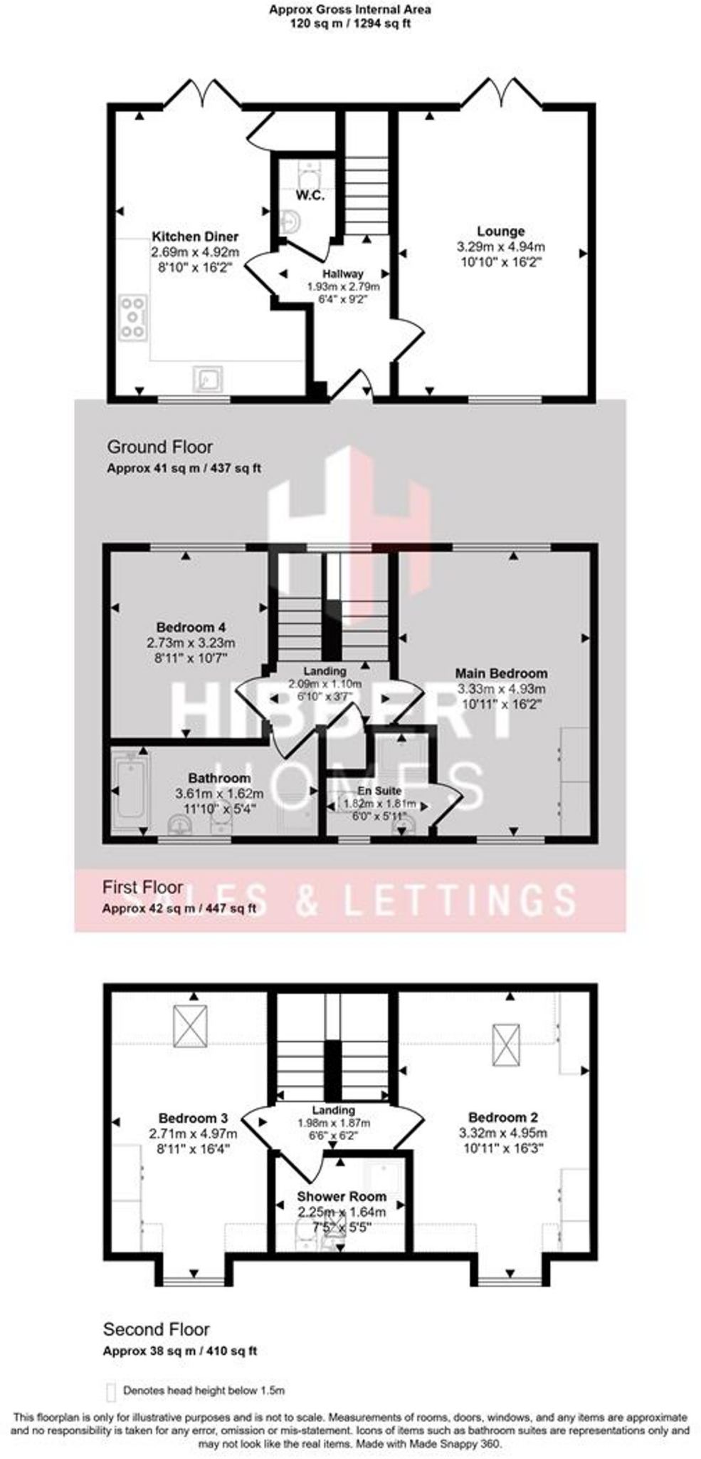Lance Corporal Andrew Breeze Way, Denton, M34 floorplan