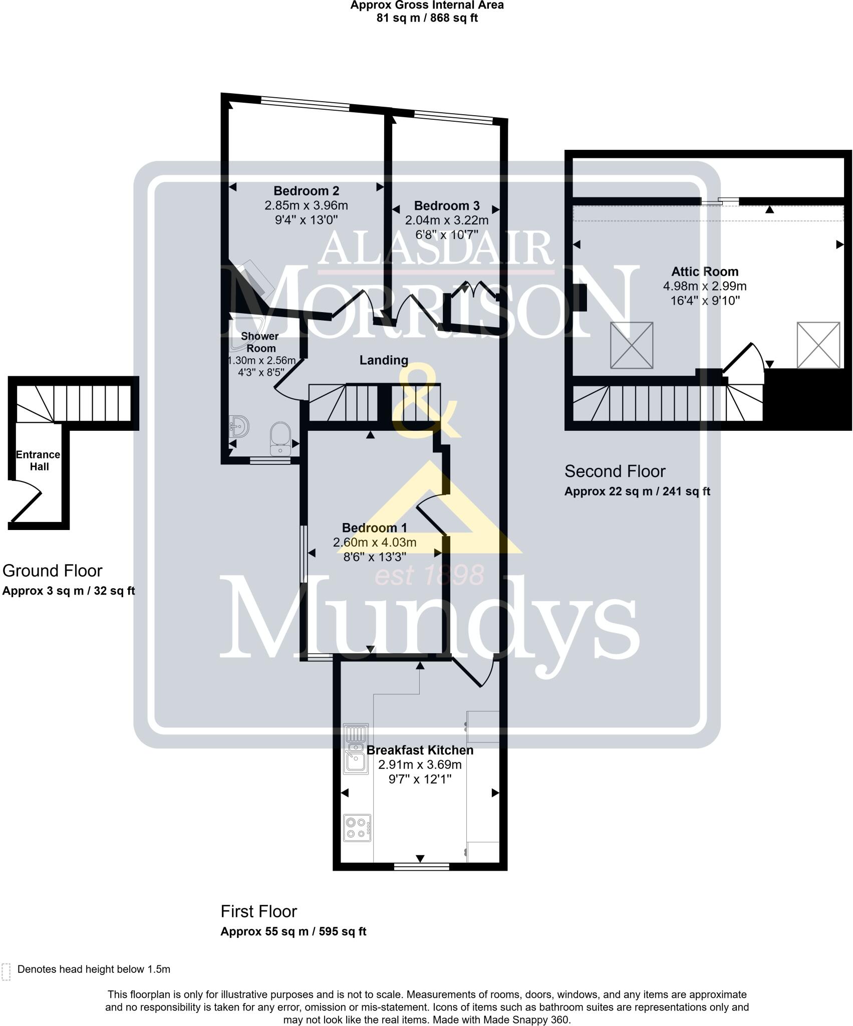 Queen Street, Southwell floorplan