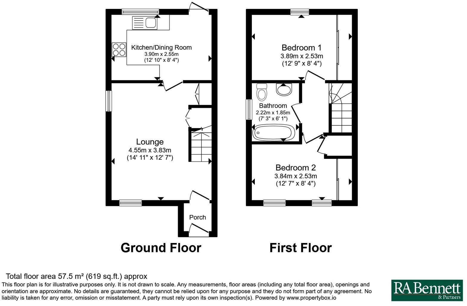 Nostle Road, Northleach, Cheltenham, Gloucestershire, GL54 floorplan