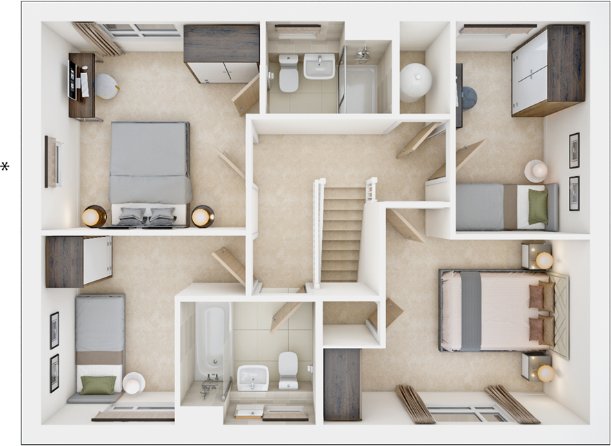 Barkby Road,
Syston,
Leicester,
LE7 floorplan