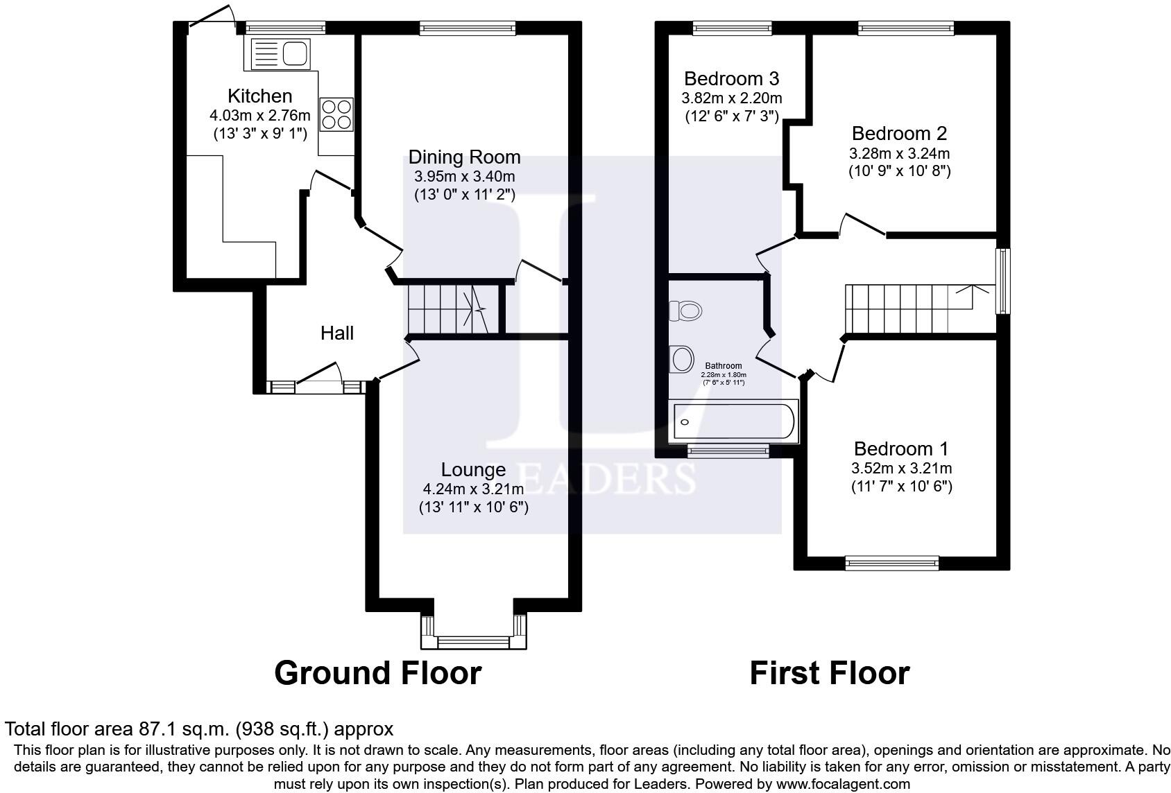 Comery Avenue, City Of Nottingham, NG3 floorplan