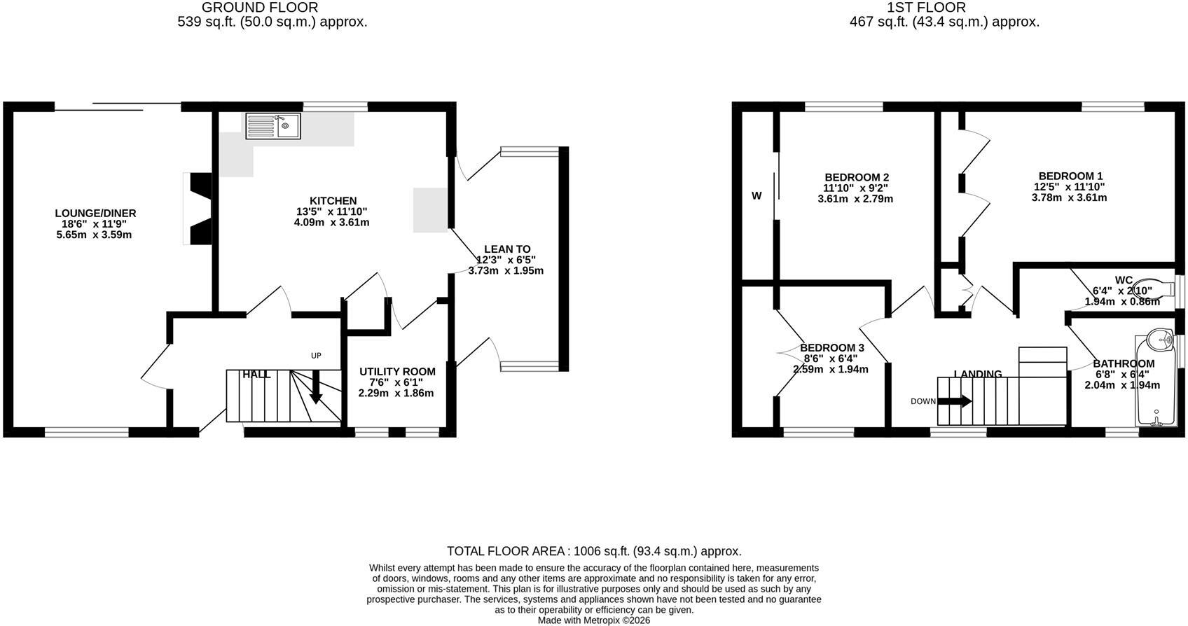 Hertford Road, Kettering floorplan