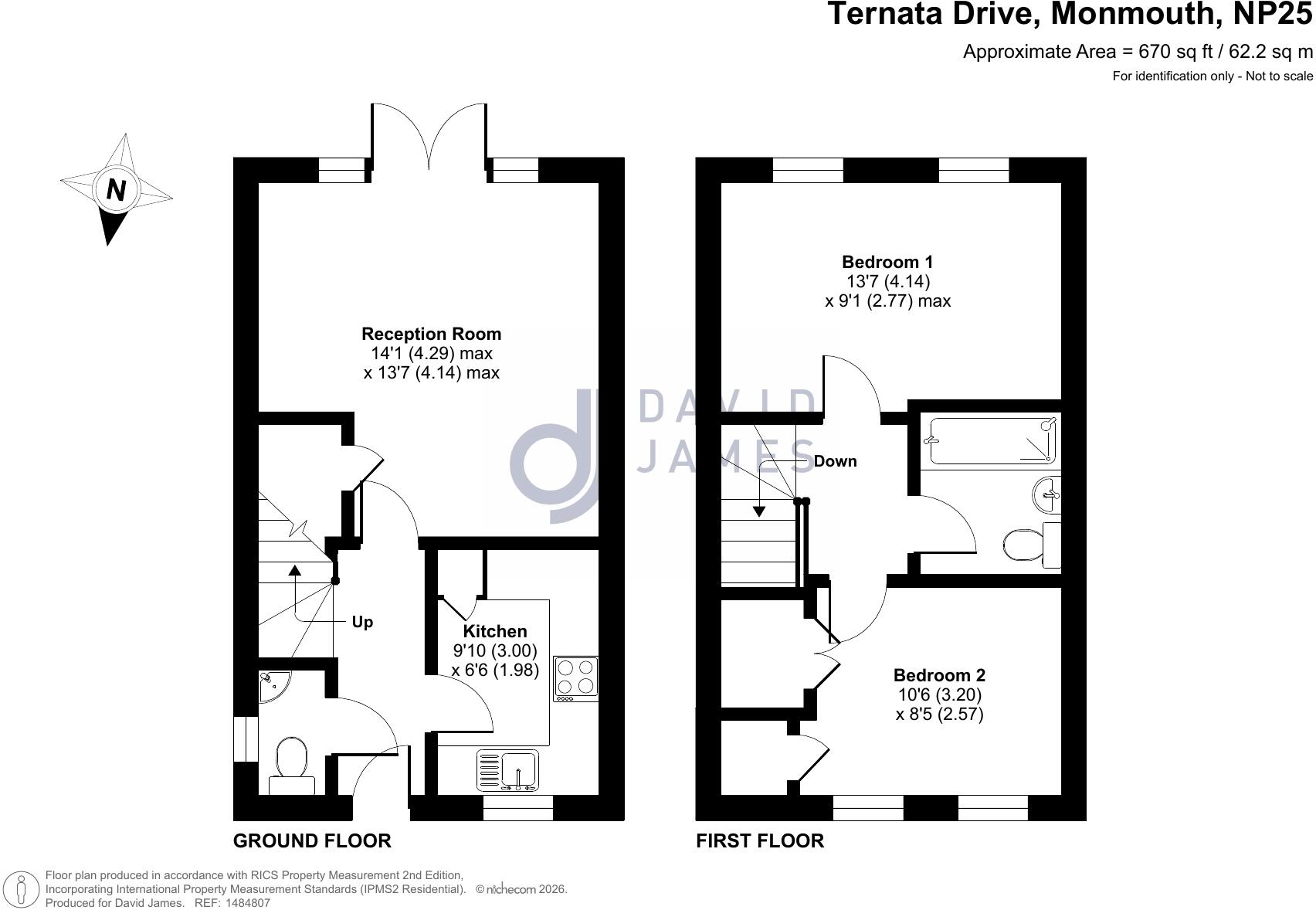 Ternata Drive, Monmouth, Monmouthshire, NP25 floorplan