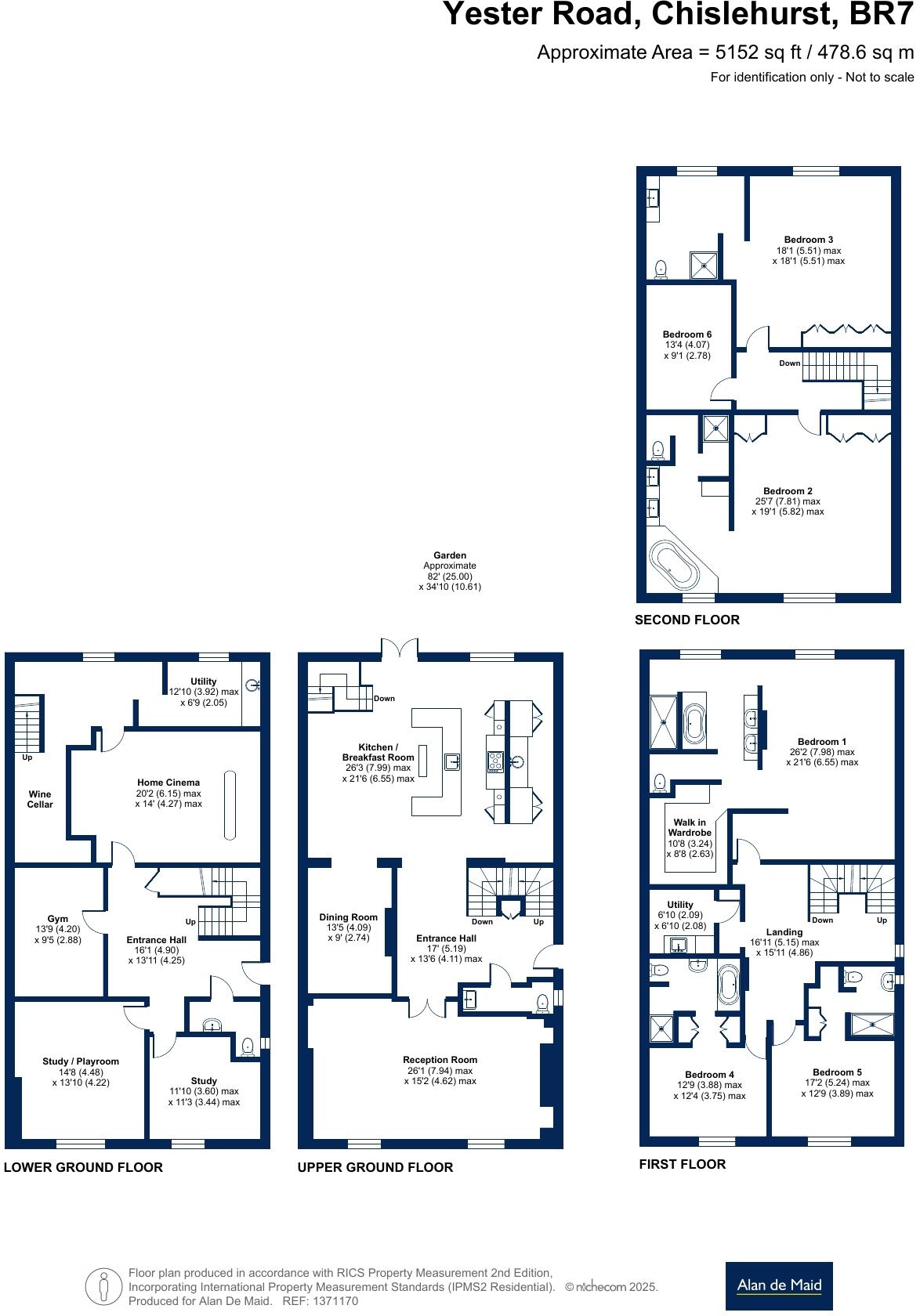 Yester Road, Chislehurst floorplan