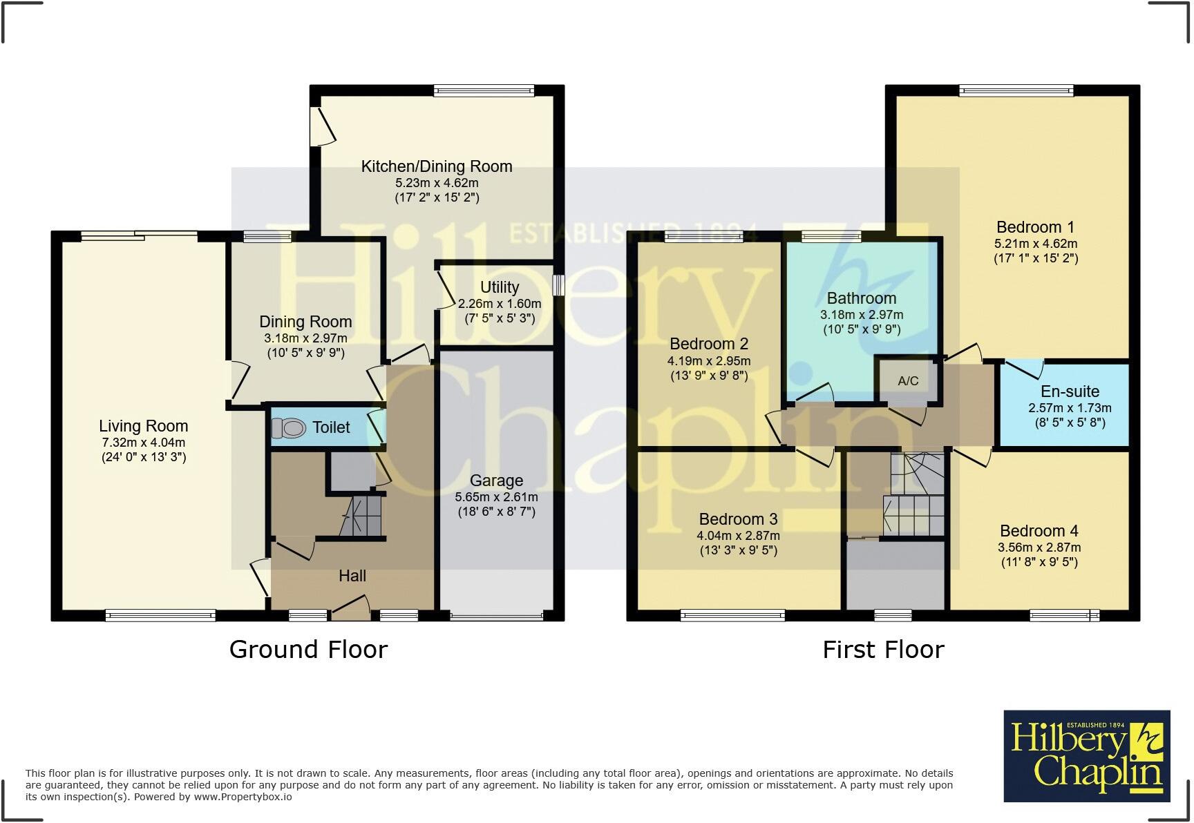 Bellevue Road, Collier Row, RM5 floorplan