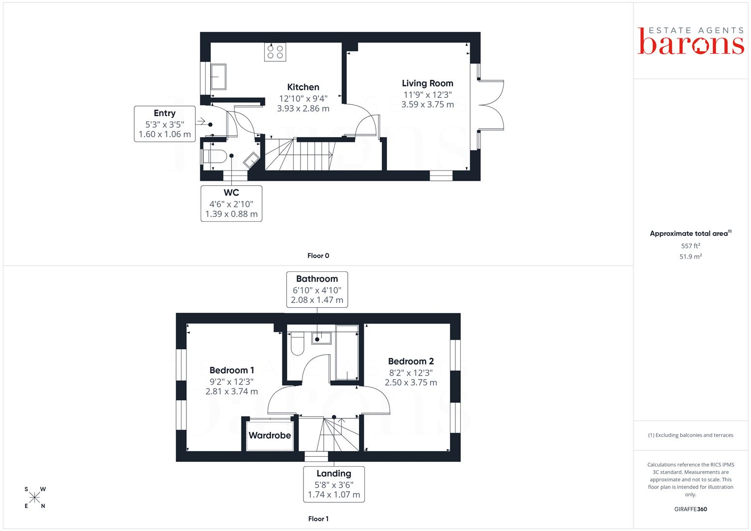 Mill Mead, Overton, Basingstoke, Hampshire, RG25 floorplan