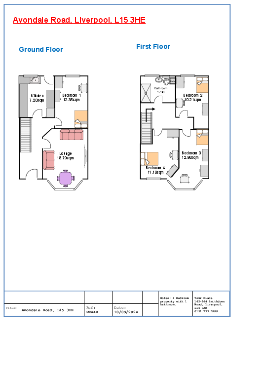Avondale Road, Liverpool floorplan