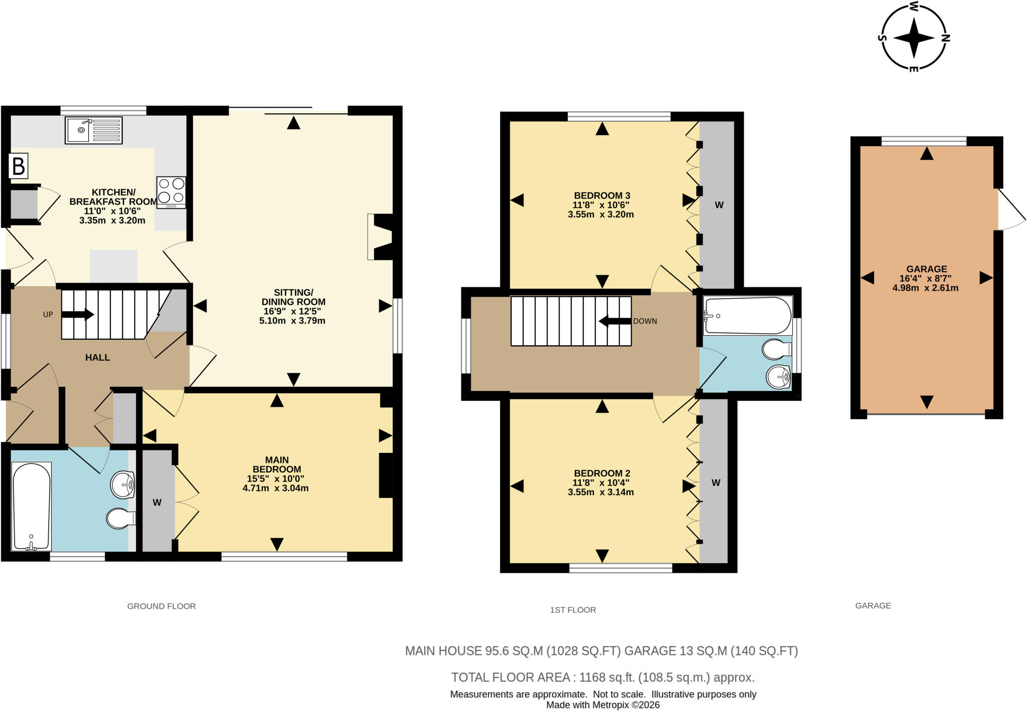 Ridgeway Road, Dorking, Surrey, RH4 floorplan