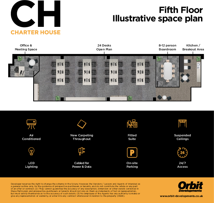 5th Floor Space Plan