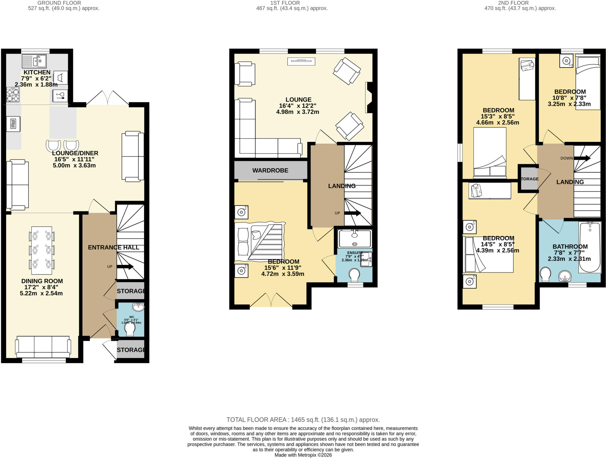 Coniston Drive, Balby, Doncaster floorplan