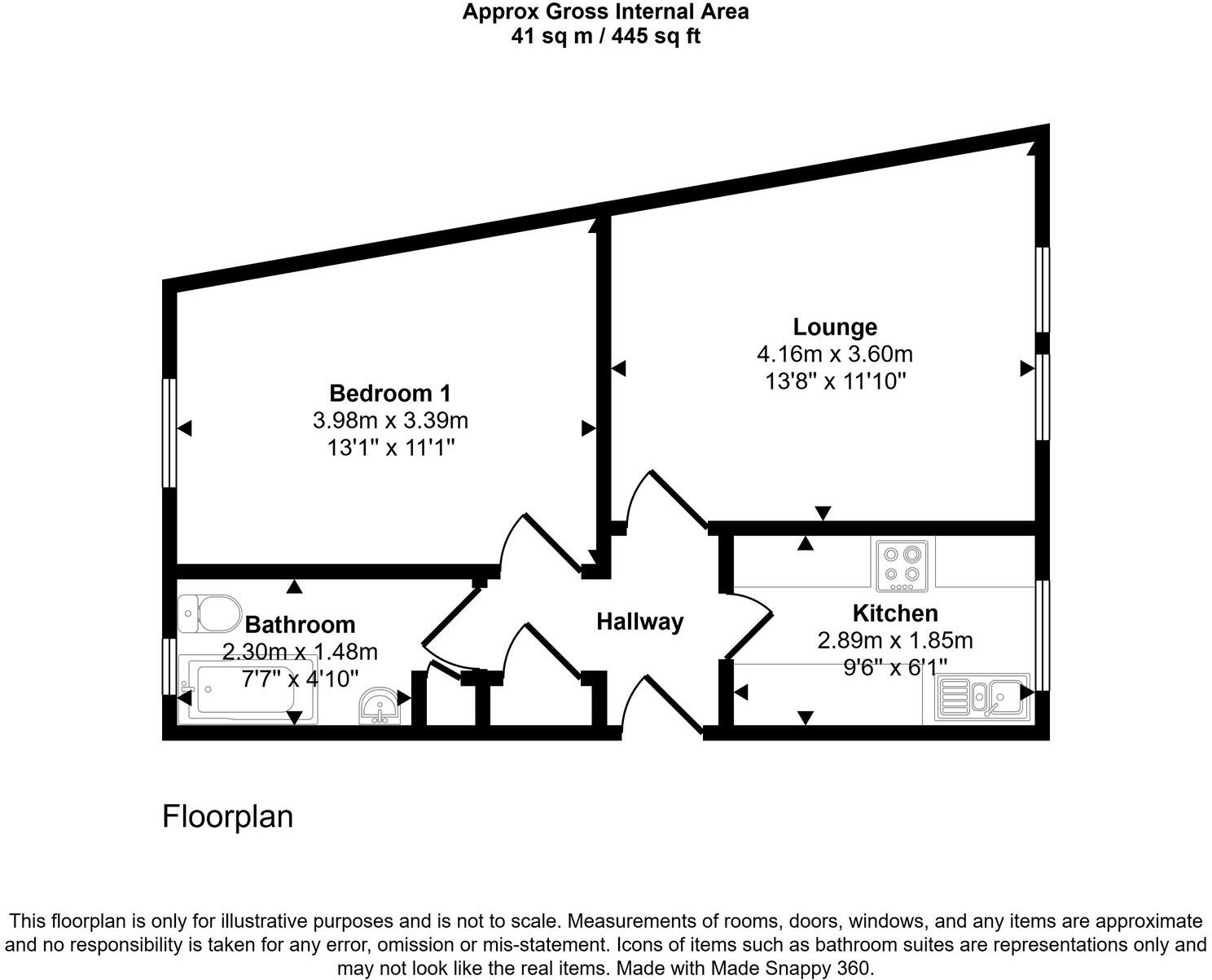 New Road, Ayr, KA8 floorplan