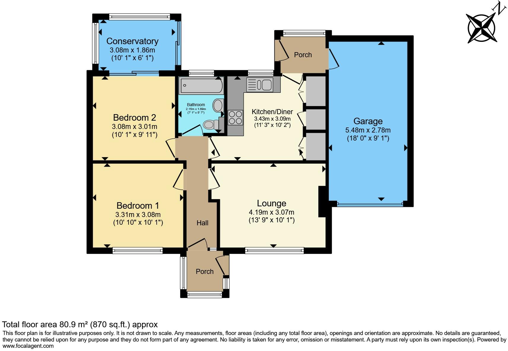 Relistian Park, Hayle, TR27 floorplan