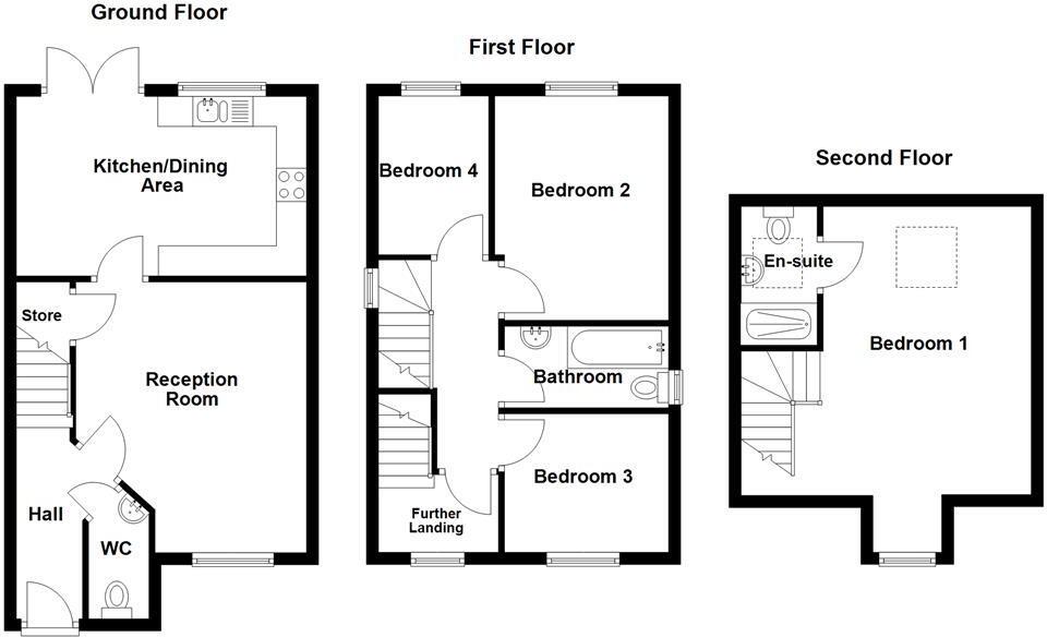 Entwistle Drive, Blackburn floorplan