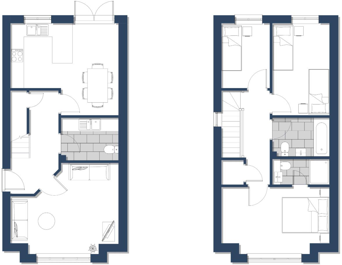 Golf Links Road, Westward Ho! floorplan